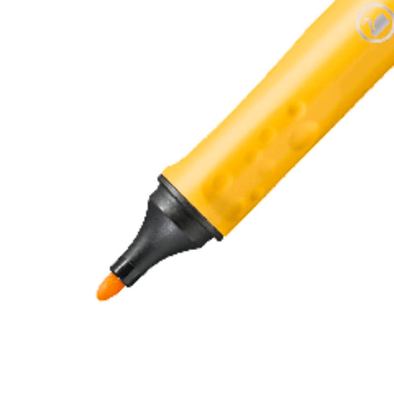 ستابيلو قلم من الألياف مع حلقة غطاء - STABILO Cappi - عبوة مكونة من 24 قلمًا - ألوان متنوعة + حلقتين للغطاء - Image 3